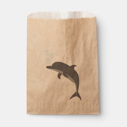 Delfin Geschenktütchen (Vorderseite)