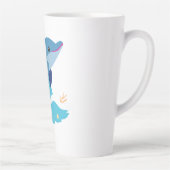 Delfin-Grafik Milchtasse (Rechts)