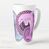 Delfin-Harmonie Milchtasse (Rechte Ecke)