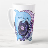 Delfin-Harmonie Milchtasse (Linke Ecke)
