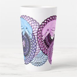 Delfin-Harmonie Milchtasse