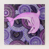 Delfin-Harmonie Puzzle (Horizontal)
