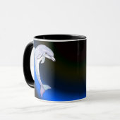 Delfin-Harmonie Tasse (Vorderseite Links)