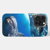 Delfin iPhone hülle (Rückseite (Horizontal))