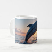 Delfin Kaffeetasse (Vorderseite Links)