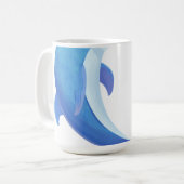 Delfin Kaffeetasse (Vorderseite Links)