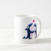 Delfin Kaffeetasse (VorderseiteRechts)