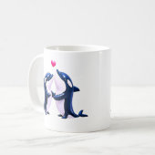Delfin Kaffeetasse (Vorderseite Links)