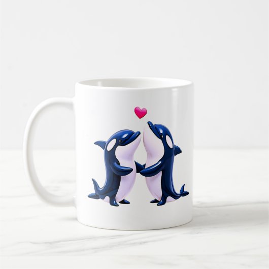 Delfin Kaffeetasse (Links)