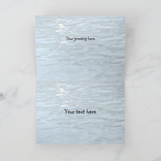 Delfin, Karte (Innenseite)