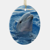 Delfin Keramik Ornament (Rechts)