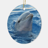 Delfin Keramik Ornament (Links)