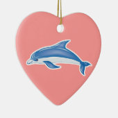 Delfin Keramik Ornament (Rechts)