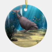 Delfin Keramikornament (Vorne)