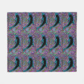 Delfin-Kunst-Design Fleecedecke (Vorderseite (Horizontal))