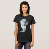 Delfin-Laptop T-Shirt (Vorne ganz)