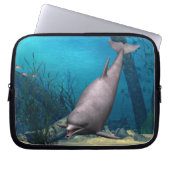Delfin Laptopschutzhülle (Vorderseite)