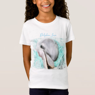 Delfin-Liebe Glückliches Delfin-T-Shirt T-Shirt