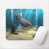 Delfin Mousepad (Mit Mouse)