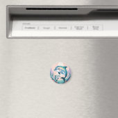 Delfin-Mutter und Baby Magnet (In Situ (Geschirrspüler))