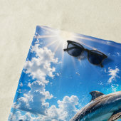 Delfin-Paradies Strandtuch (Beispiel)