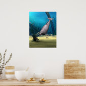 Delfin Poster (Küche)