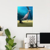 Delfin Poster (Heimbüro)