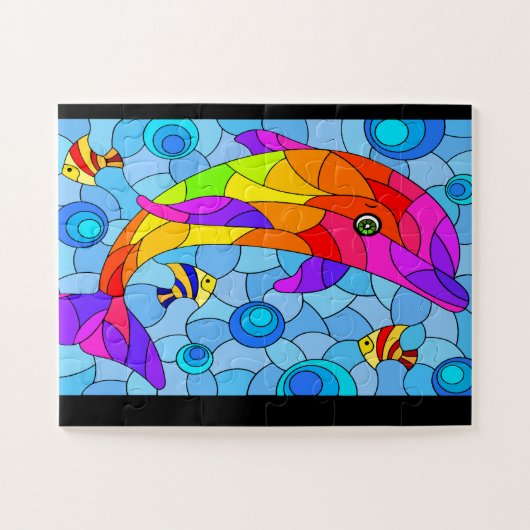 Delfin-Puzzle Puzzle (Horizontal)