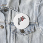 Delfin Schal Button (Beispiel)