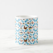 Delfin Schmetterling Tasse (Mittel)