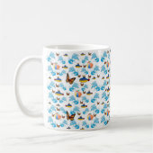 Delfin Schmetterling Tasse (Links)