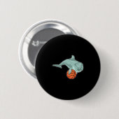 Delfin Sketll Spieler Sketll Sport Button (Vorne & Hinten)