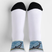 Delfin Socken (Oben)