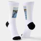 Delfin Socken (Gewinkelt)