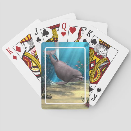 Delfin Spielkarten (Rückseite)