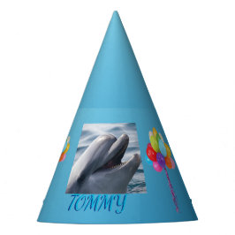 Delfin-Splash-Geburtstag Partyhütchen
