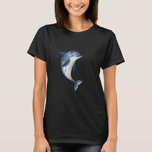 Delfin-T-Shirt T-Shirt (Vorderseite)