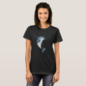 Delfin-T-Shirt T-Shirt (Vorne ganz)