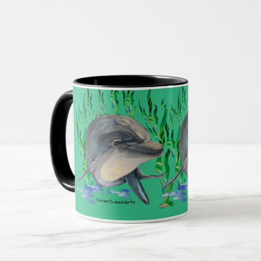 Delfin Tasse (Vorderseite Links)