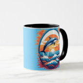 Delfin Tasse (VorderseiteRechts)