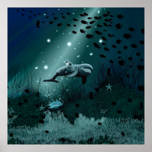 Delfin Traum Poster