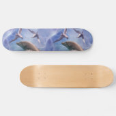 Delfin und Tauchen Skateboard (Horizontal)