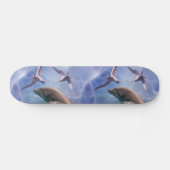 Delfin und Tauchen Skateboard (Horizontal)