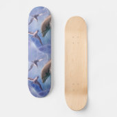 Delfin und Tauchen Skateboard (Vorderseite)