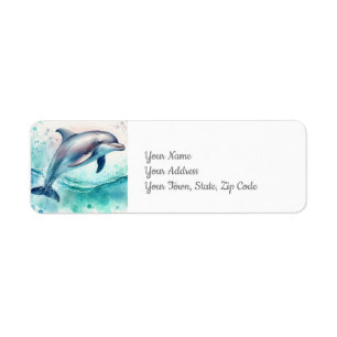 Delfin Unter dem Meer Küstenstrand