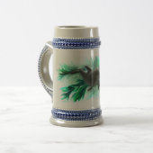 Delfinbaby Bierglas (Vorderseite Links)