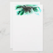 Delfinbaby Büropapier Briefpapier (Vorne/Hinten)