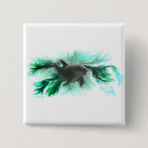 Delfinbaby Button