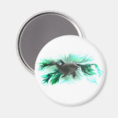 Delfinbaby Magnet (Vorderseite/Rückseite)
