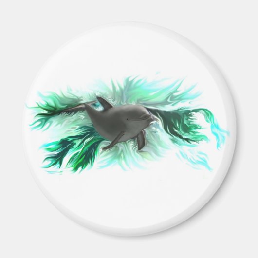 Delfinbaby Magnet (Vorne)